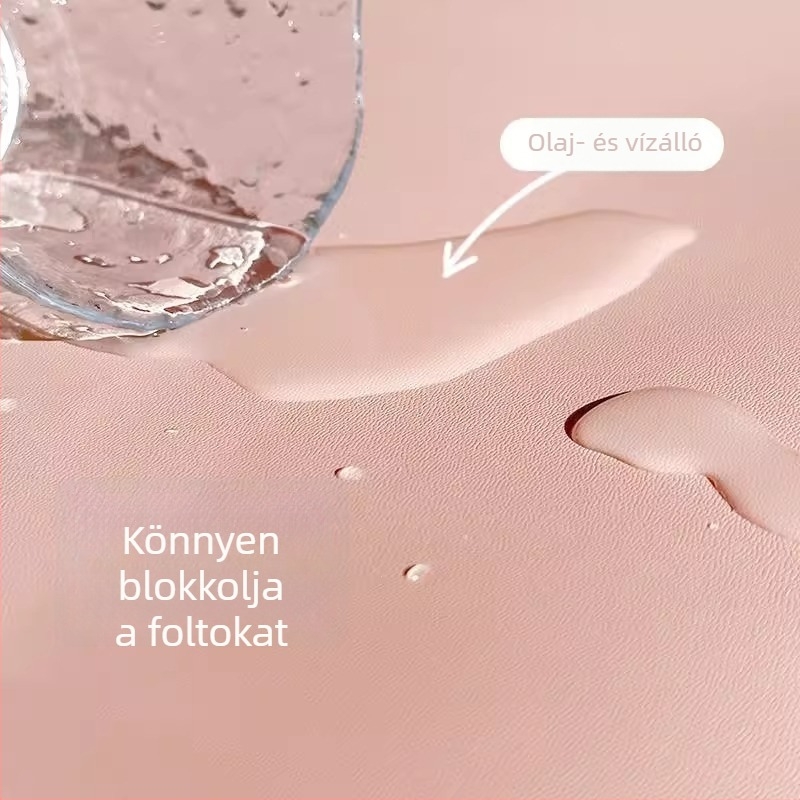Extra nagy prémium egérpad – vízálló, szennyeződésálló, irodai asztalhoz, minimalist dizájn, egyszínű