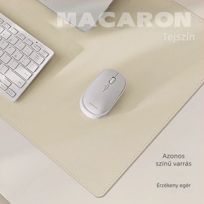 Extra nagy prémium egérpad – vízálló, szennyeződésálló, irodai asztalhoz, minimalist dizájn, egyszínű
