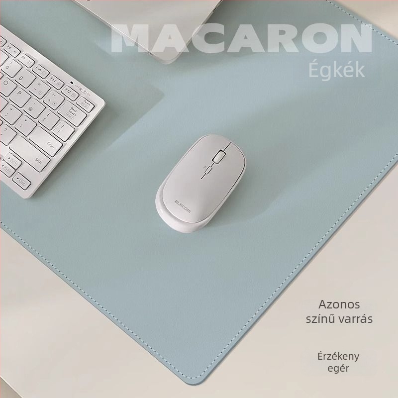 Extra nagy prémium egérpad – vízálló, szennyeződésálló, irodai asztalhoz, minimalist dizájn, egyszínű