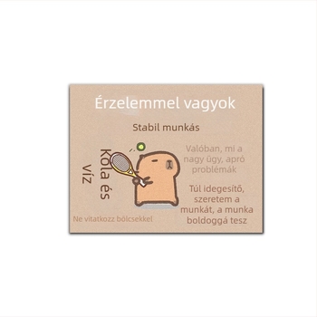 Kis egérpad természetes gumiból, csúszásmentes felület, testreszabható szöveg és logó, asztali mat stílusban
