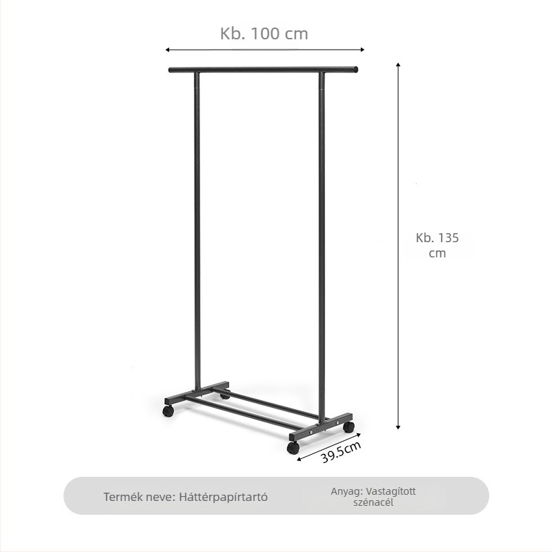Mozgatható háttérpapír-tároló állvány fotózáshoz, anti görbület, anti gyűrődés és anti olajfolt védelemmel — Light and Shadow Stars