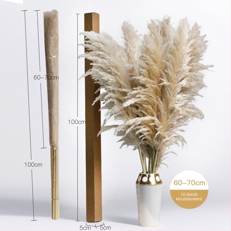 Száraz virágokból álló esküvői dekorációs készlet északi stílusban – GHC-018, Elegant Lover