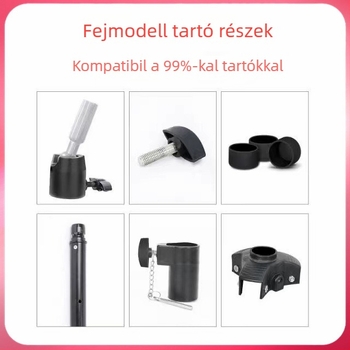 ID KARL Univerzális háromlábú parókas tartó fejforma rögzítő