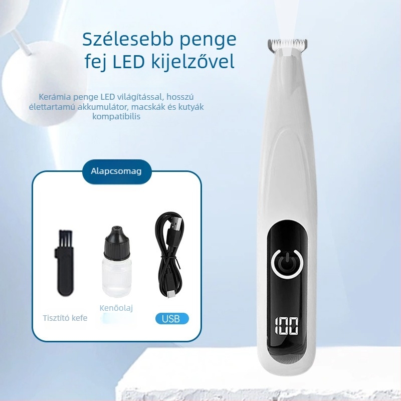 Kahera kutya mancsa szőrzetvágó - műanyag, professzionális grooming eszköz, 100 darabos csomag