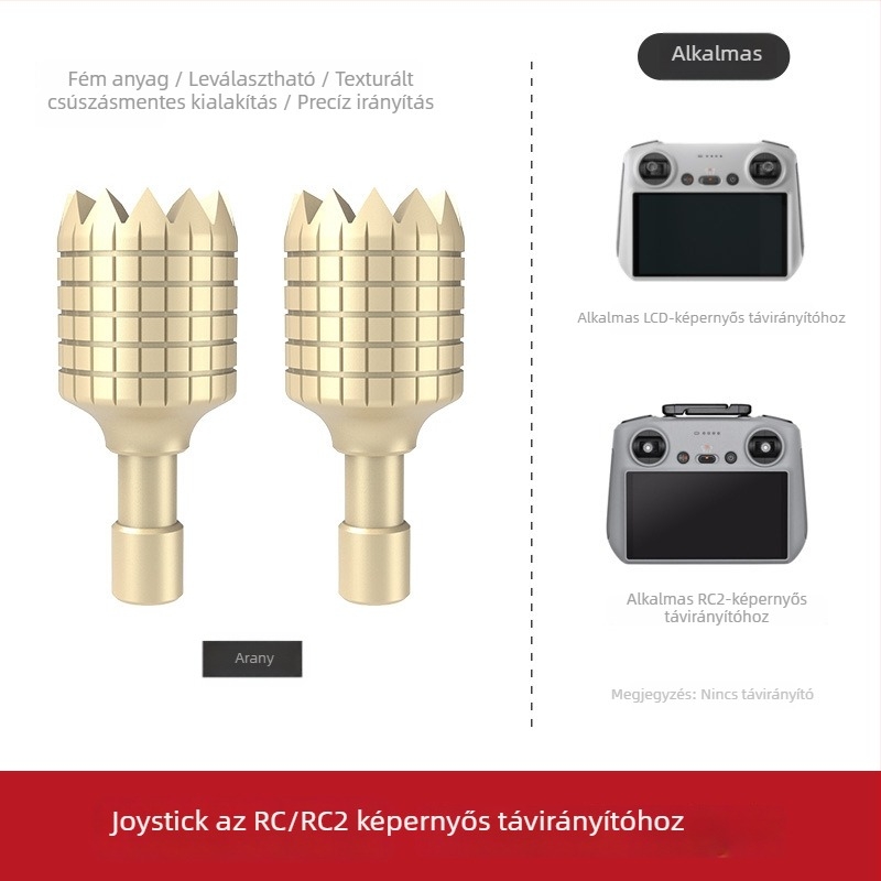 Fém rocker a DJI RC/RC2/RC Pro/RC N1/N2 távirányítókhoz, LKTOP YG-LKT, alumínium ötvözet