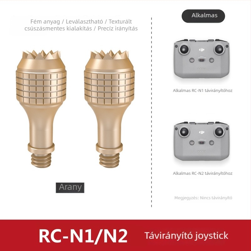 Fém rocker a DJI RC/RC2/RC Pro/RC N1/N2 távirányítókhoz, LKTOP YG-LKT, alumínium ötvözet