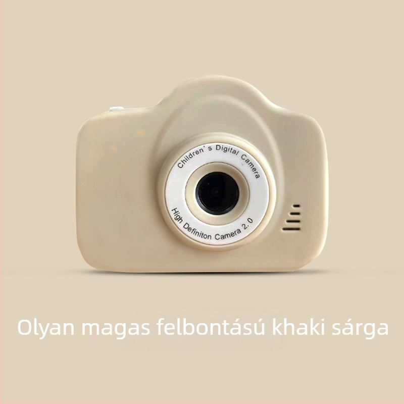 A3 Gyerekeknek szóló digitális kamera – Rajzfilm-stílusú kialakítás, 2.0 hüvelykes LCD, 20MP, TF-kártya tárhely, 60–90 perc akkumulátor-élettartam