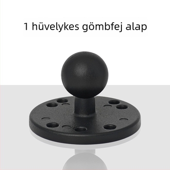 Tablettatartó alumíniumötvözetből készült gömbfejű alapú állvány, modell B, 58 g, kompatibilis iPad/iPhone/iPod