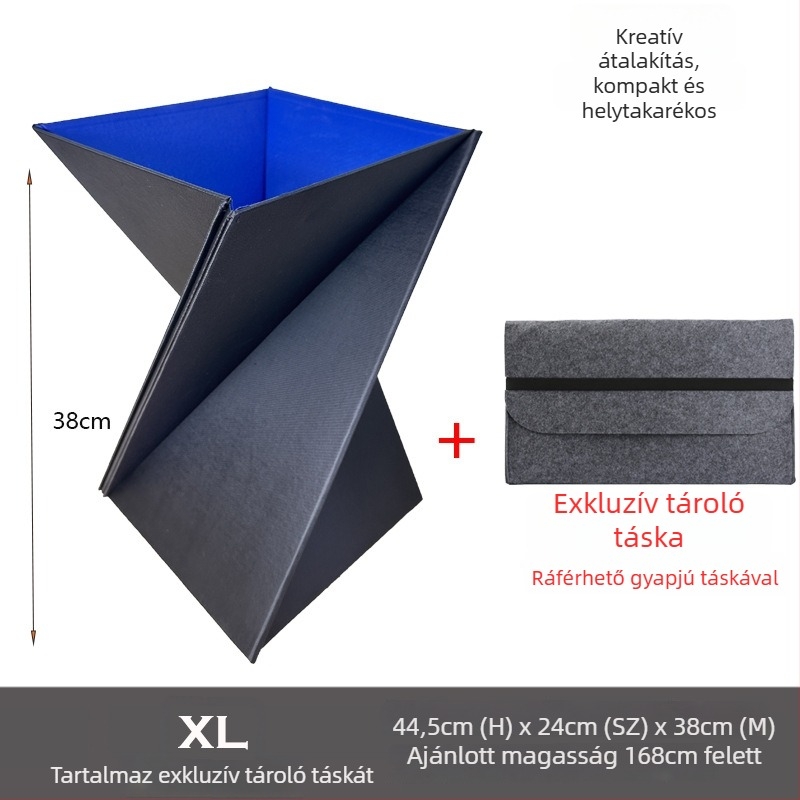 Laptoptartó L8, összecsukható, könnyű 900 g, OEM feldolgozás, asztali tartó