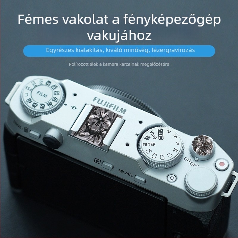 Kamera vakupapucsfedő Leica, Fuji, Nikon, Canon, Sony és Ricoh GR-hez, univerzális menet, porvédett kialakítás, OEM feldolgozás, átlátszó ZIP zacskóban