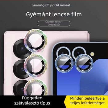 Samsung Galaxy Z Fold7 objektívvédőfilm – HD edzett üveg, kamerafedél