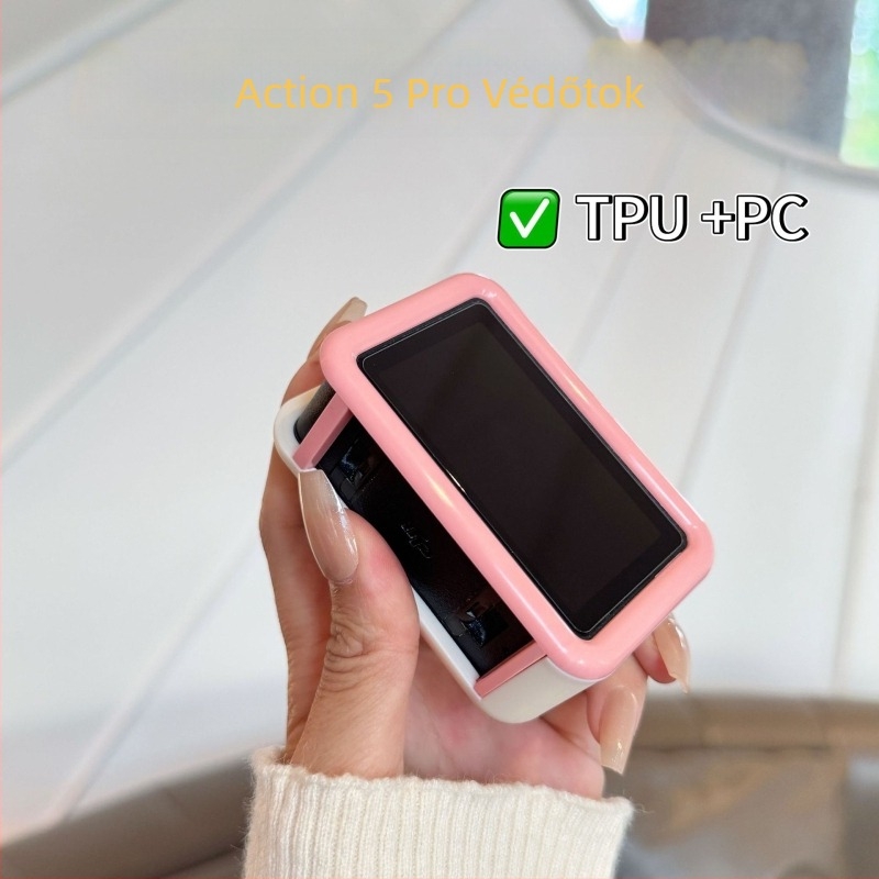 Feishuo szilikon védőtok Action5Pro-hoz – szilikon anyag, kompatibilis Action5Pro-hoz, logónyomtatás támogatott