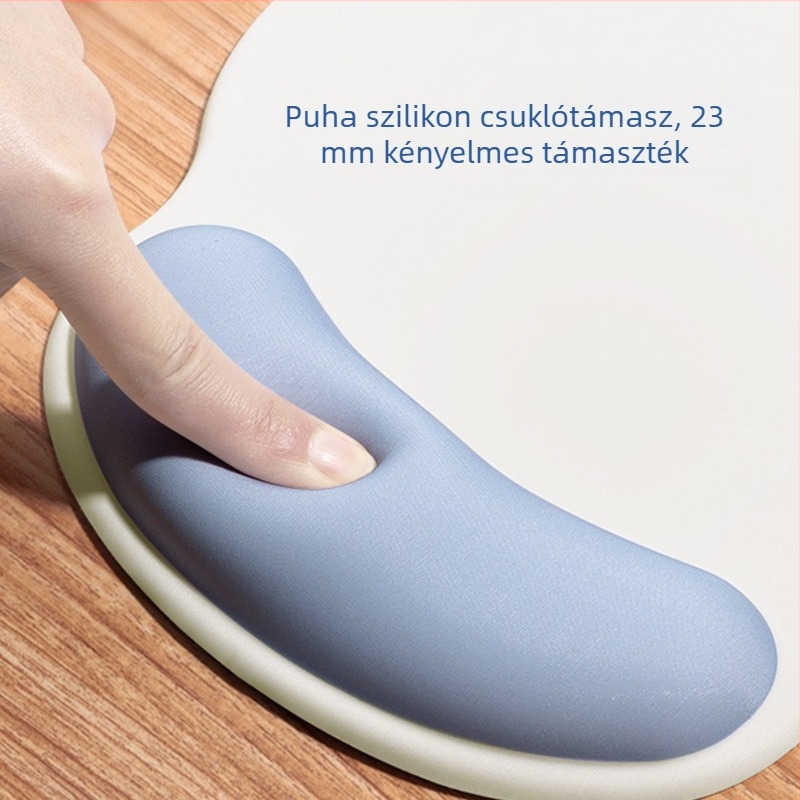 Szilikon csuklótámaszos egérpad számítógéphez és irodába, uniszex, egyedi tervezés