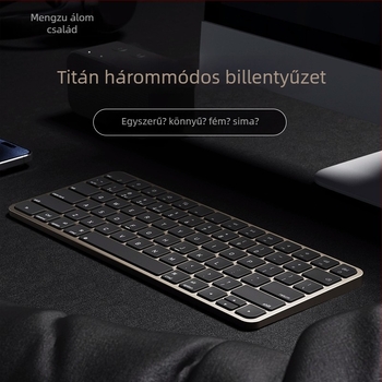 Vezeték nélküli vékony billentyűzet és egér készlet – több mint 98 billentyű, vezeték nélküli csatlakozás, párosítás 2 eszközzel, háttérvilágítás nélkül