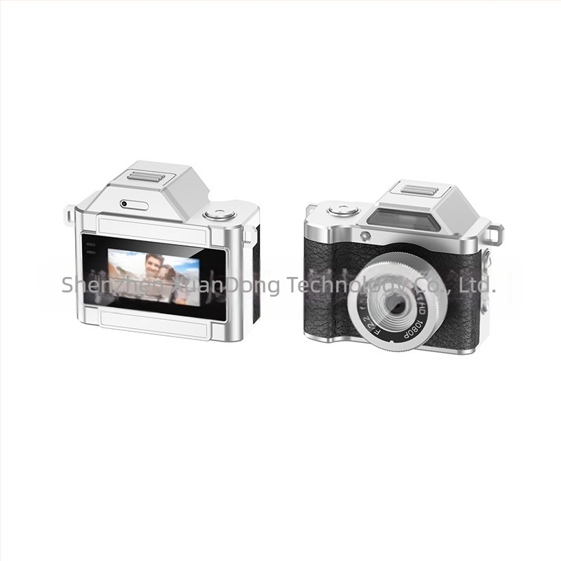 Mini digitális kamera, retro stílus, H79 modell, 1–5 MP szenzor, 0,96 hüvelykes LCD, TF-kártya tárhely, akkumulátor üzemideje 1–3 óra