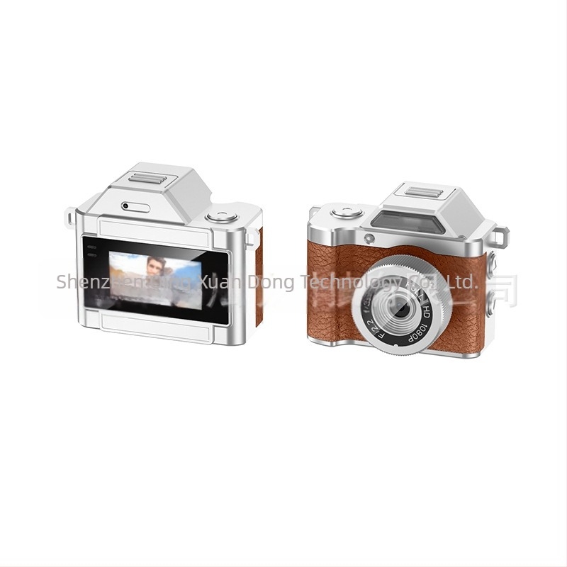 Mini digitális kamera, retro stílus, H79 modell, 1–5 MP szenzor, 0,96 hüvelykes LCD, TF-kártya tárhely, akkumulátor üzemideje 1–3 óra