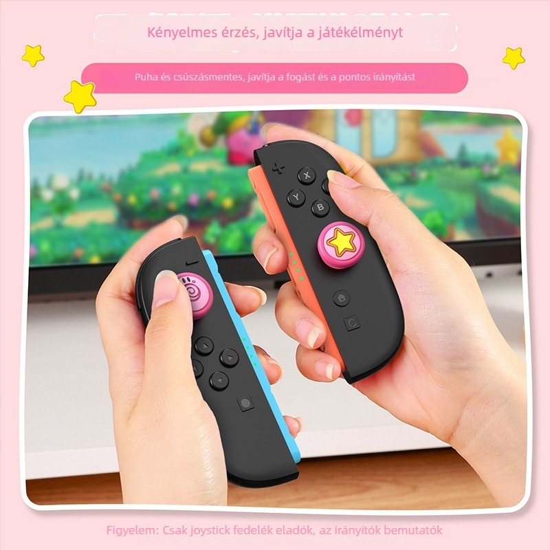 Switch 2 szilikon joystick sapkák, márka Good value, anyag: szilikon, gyártás: kompressziós vulkanizálás