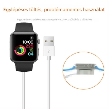 Apple Watch mágneses vezeték nélküli töltő - QC2.0, 600 mA, 5W