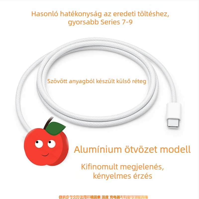 Apple Watch mágneses vezeték nélküli töltő - QC2.0, 600 mA, 5W