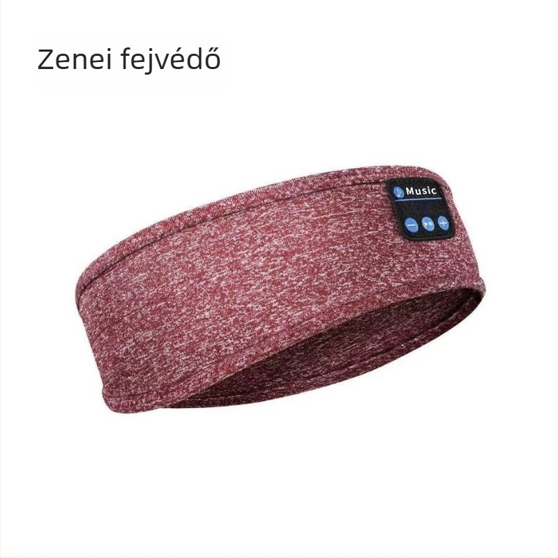 Bluetooth fejkendő alvó fejhallgató szemmaszkkal — vezeték nélküli sztereó, Bluetooth 5.4, 15 m hatótáv, 8+ óra akkumulátor, hívások és zene