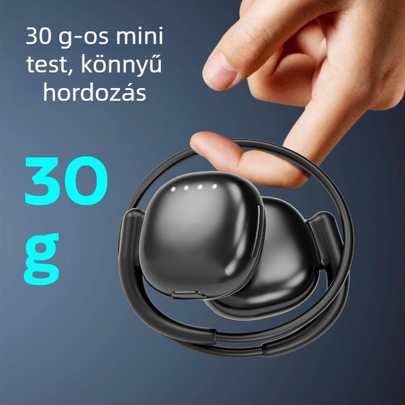 Nyitott fülhallgató Bluetooth ENC-vel, kettős mód játékokhoz és zenéhez, alacsony késleltetés, Bluetooth 5.3, több than 8 órás üzemidő