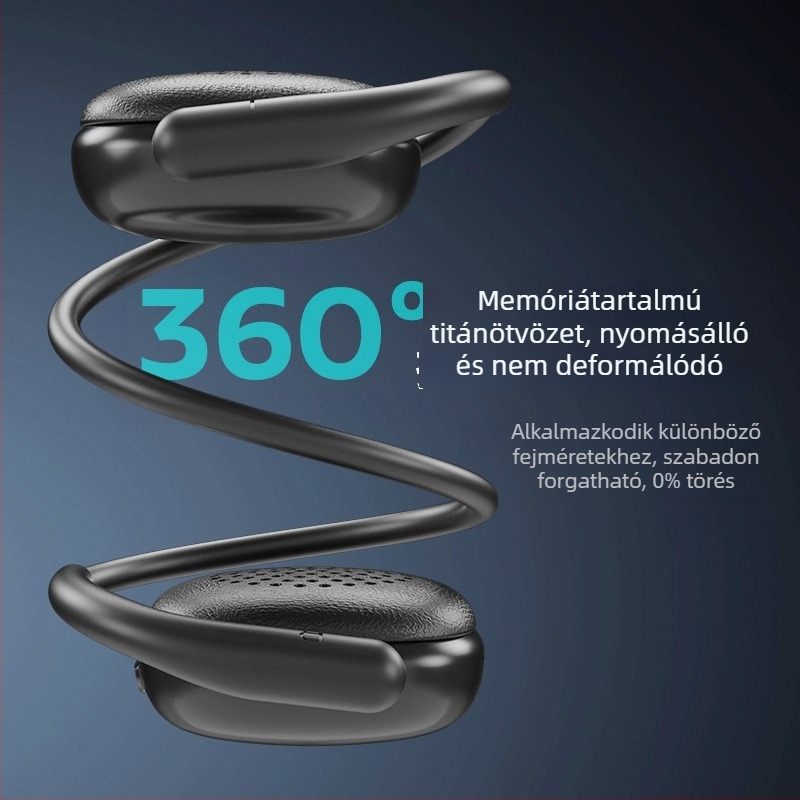 Nyitott fülhallgató Bluetooth ENC-vel, kettős mód játékokhoz és zenéhez, alacsony késleltetés, Bluetooth 5.3, több than 8 órás üzemidő