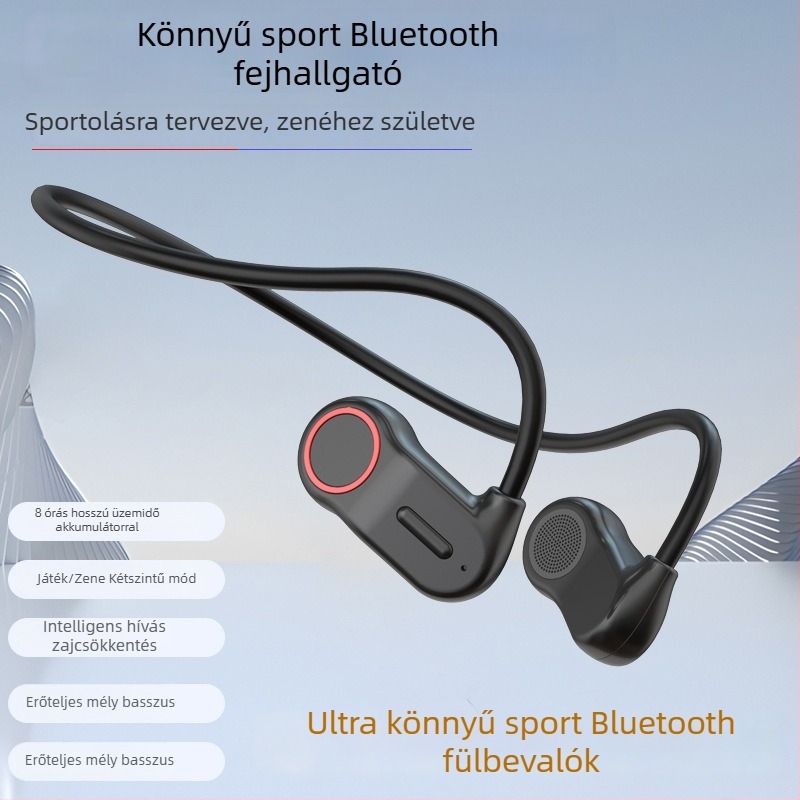 Nyitott fülhallgató Bluetooth ENC-vel, kettős mód játékokhoz és zenéhez, alacsony késleltetés, Bluetooth 5.3, több than 8 órás üzemidő