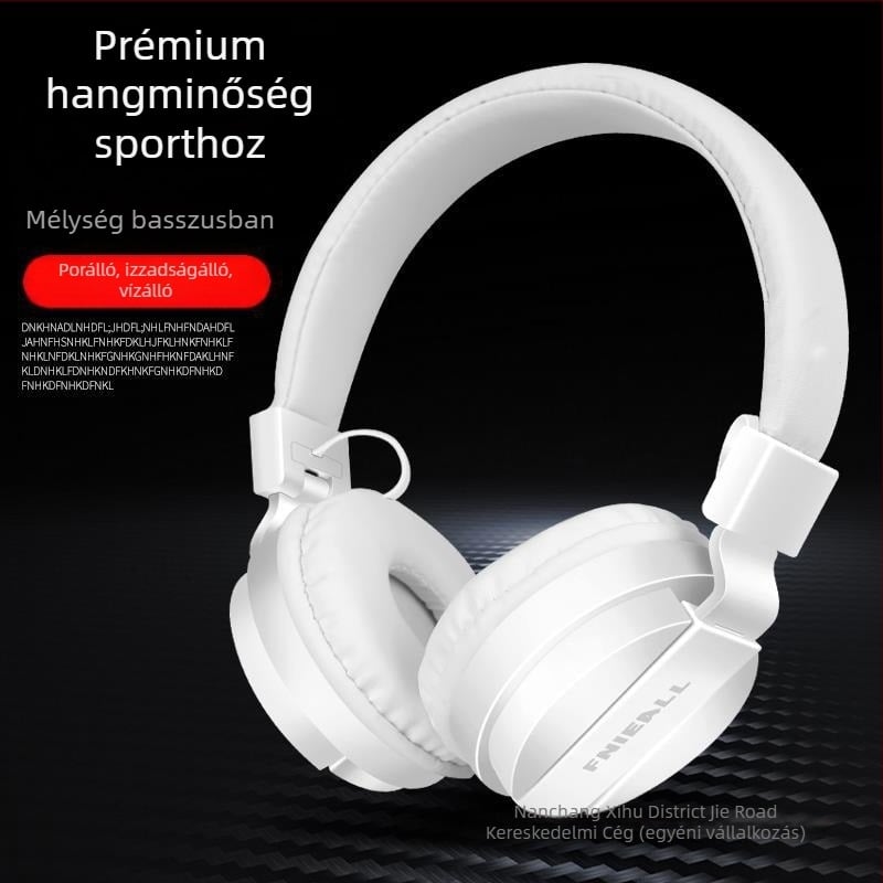 TD1 vezetékes headset, 3,5 mm-es csatlakozó, 20–20000 Hz, 32 Ω