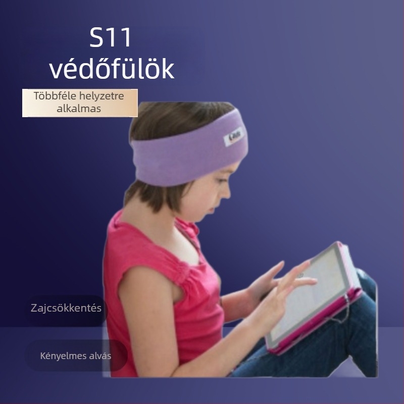 Alvó fejhallgató szemmaszkkal – fejre illeszkedő, Bluetooth 4.0, 10 m hatótáv, sztereó hang, hangvezérlés és zene támogatás