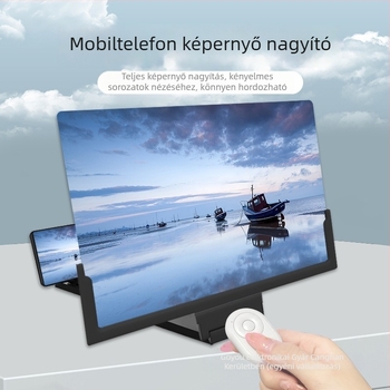 Telefon képernyő nagyító állvány – műanyag, hazai márka, IP-stílus