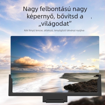 Telefon képernyő nagyító állvány – műanyag, hazai márka, IP-stílus