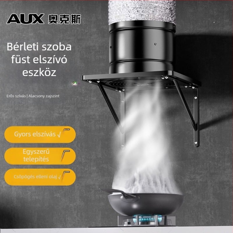 Konyhai szellőztető ventilátor AUX-APK20, függő szerelés, 220V, 85W, mechanikus kapcsolás