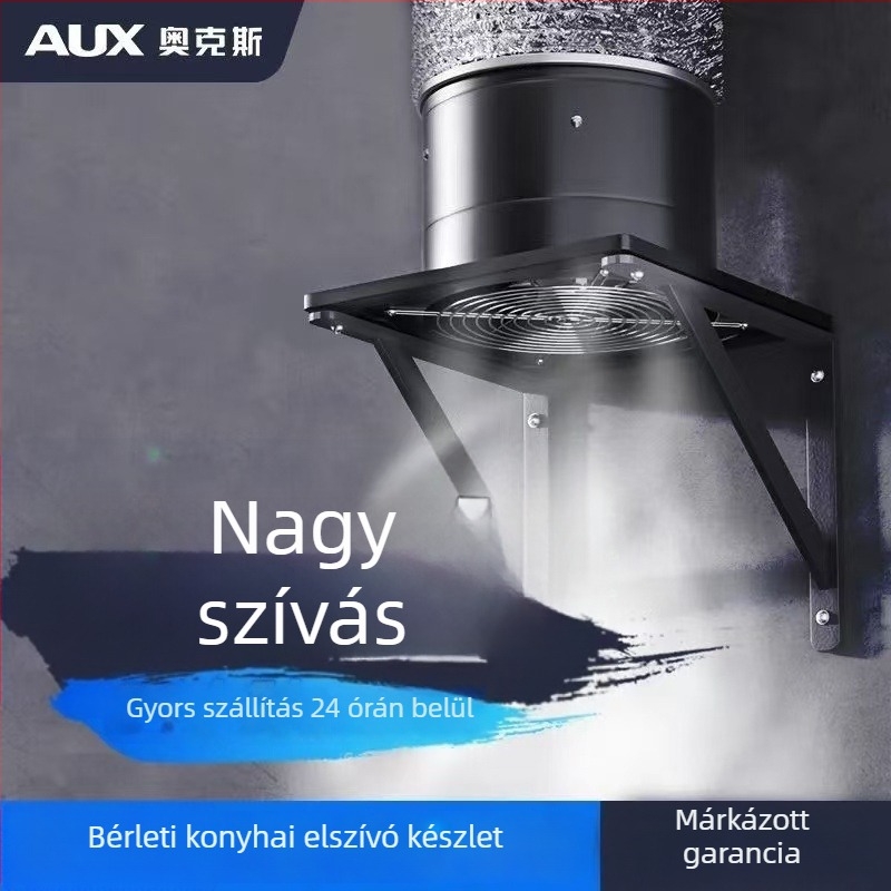 Konyhai szellőztető ventilátor AUX-APK20, függő szerelés, 220V, 85W, mechanikus kapcsolás