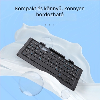 Geyes GK618 Bluetooth összecsukható billentyűzet alumíniumötvözetből
