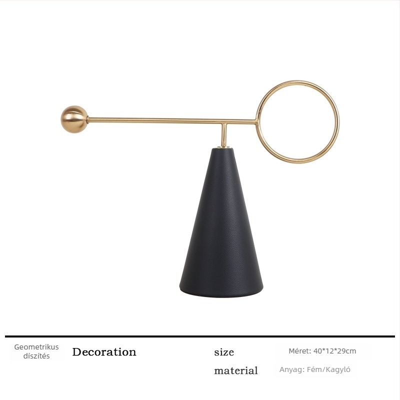 Nappali dekoratív szobor, modern minimalista niche művészet, nyitott rácsos kialakítás, mesterséges kristály anyag