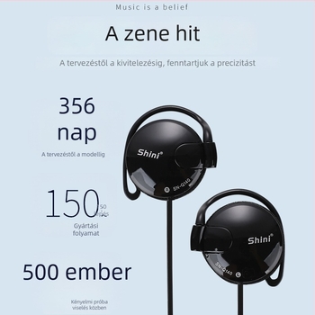 Q140 fülhallgató lapos kábellel, 3,5 mm dugóval, 32 Ω, 20–20000 Hz