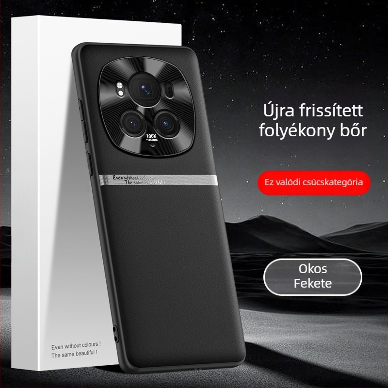 Honor Magic6Prohoz készült folyékony bőrtok, TPU teljes védelem, ütésálló, könnyű luxus