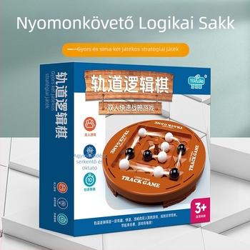 Két játékos: logikai sakk Go-ihletésű agytornás társasjáték – műanyagból, márka KQT; korosztály 4–6, 7–14, 15–35