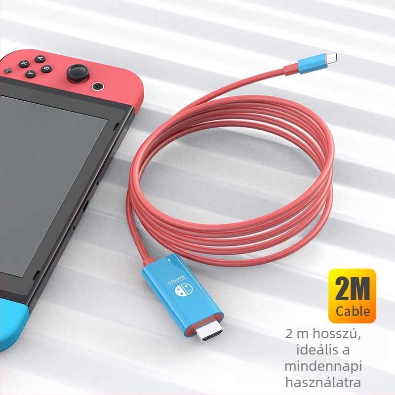 Switch/Nintendo Type-C HDMI adapter kábel, 4K30Hz, 16‑magos chip, pb-11-1