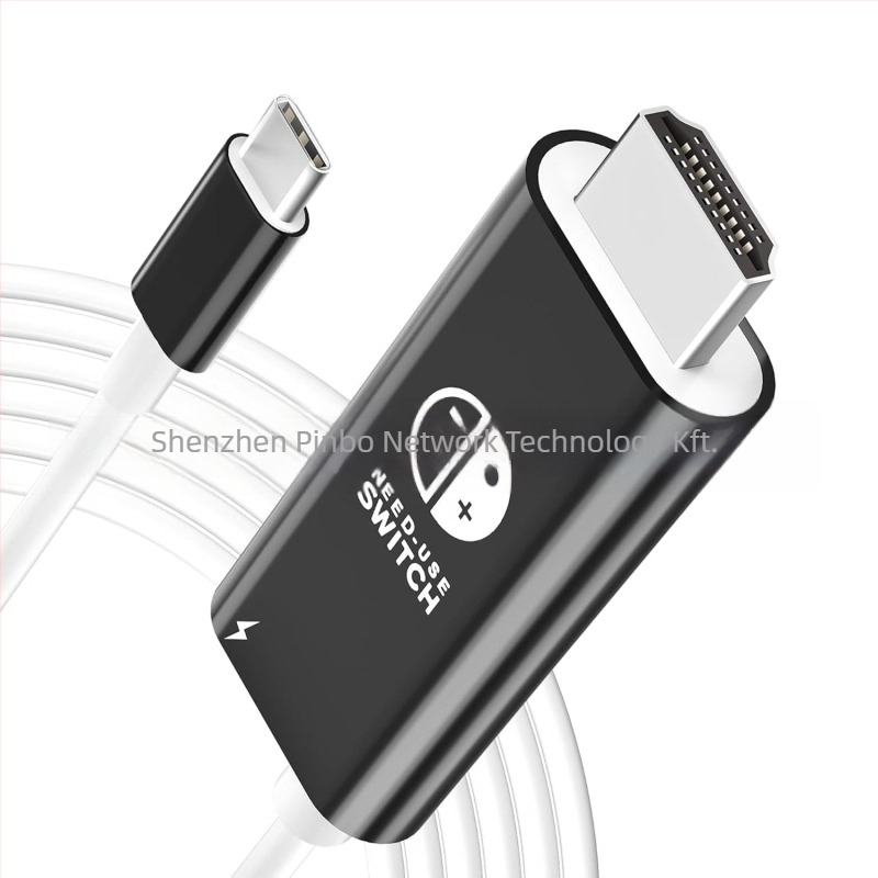 Switch/Nintendo Type-C HDMI adapter kábel, 4K30Hz, 16‑magos chip, pb-11-1