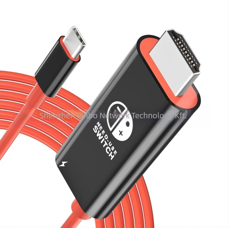 Switch/Nintendo Type-C HDMI adapter kábel, 4K30Hz, 16‑magos chip, pb-11-1