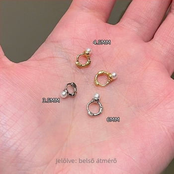 Fülbevaló – geometriai alakú réz dizájn, elektroplakálás, koreai stílus, friss és édes, 2025 tavaszi kiadás