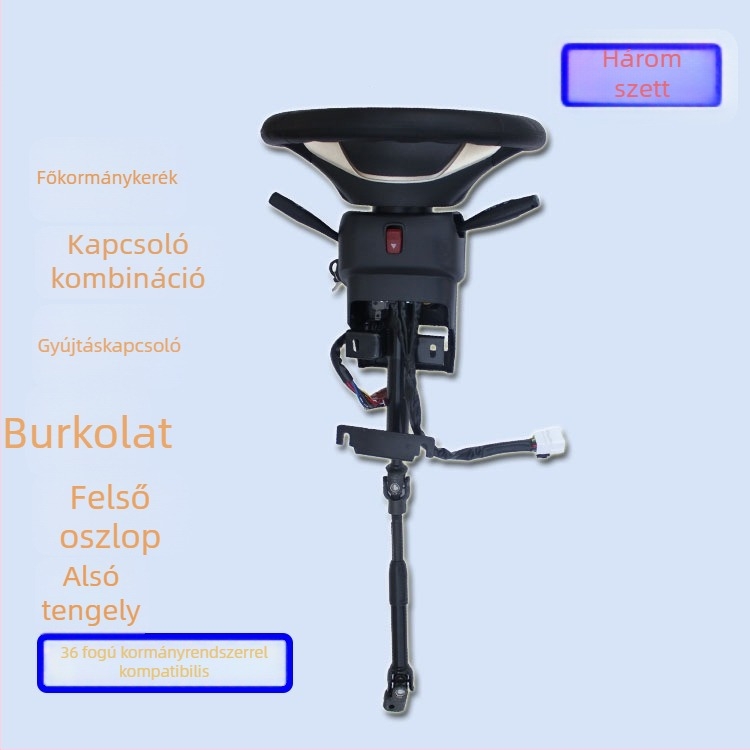 Elektronikus négykerekű jármű irányító rendszer - Irányítómű módosítás forkliftek, dömper autók és söprő gépek számára (Kategória: Other; Anyag: Other; Feszültség: Other; Márka: Other)