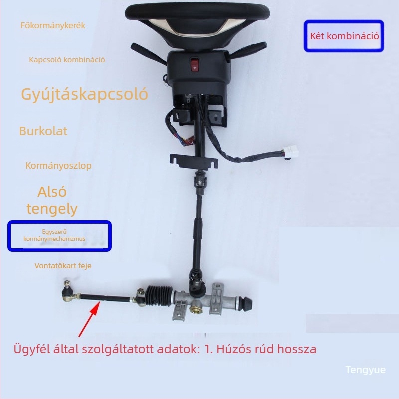 Elektronikus négykerekű jármű irányító rendszer - Irányítómű módosítás forkliftek, dömper autók és söprő gépek számára (Kategória: Other; Anyag: Other; Feszültség: Other; Márka: Other)