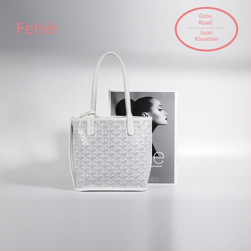 Valódi bőr, mintázat houndstooth, kétoldalas mini válltáska, nyitott felsővel, nőknek