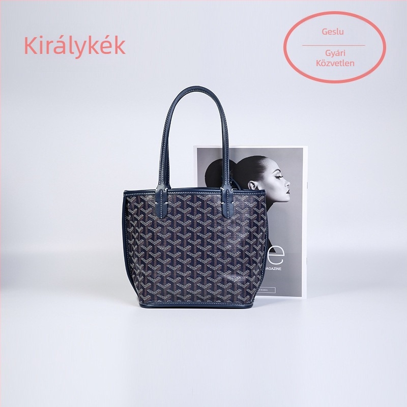 Valódi bőr, mintázat houndstooth, kétoldalas mini válltáska, nyitott felsővel, nőknek