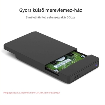 Chuang Zhenlong 2526 USB 3.0–SATA külső merevlemez-ház, ABS műanyag, támogatja akár 6TB