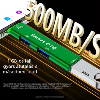 Jaya 319 USB-C hub 1 bemenet, 3 kimenet, 10Gbps, tápellátás nélkül