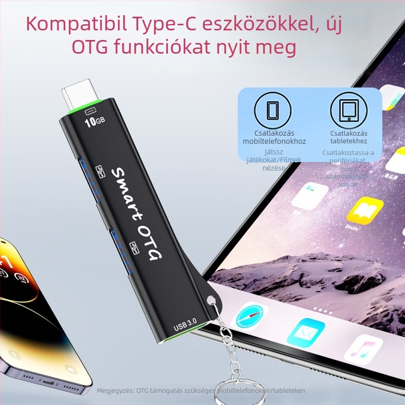 Jaya 319 USB-C hub 1 bemenet, 3 kimenet, 10Gbps, tápellátás nélkül