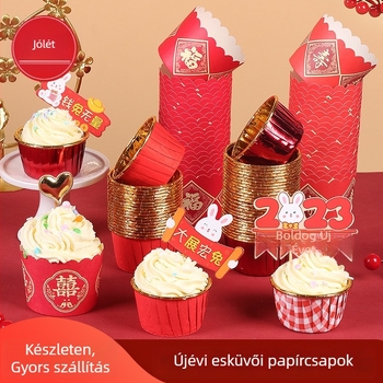 Muffinpapírlapok sütéshez – laminált, PET bevonat, 170 g/m², Jiang xiaopei